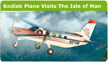 Kodiak Plane Visits The Isle of Man