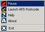 The AFD Menu